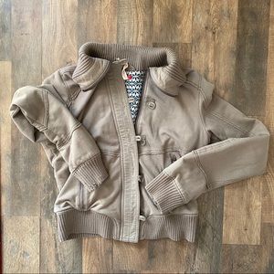 FREE PEOPLE MOTO BOMBER JACKET